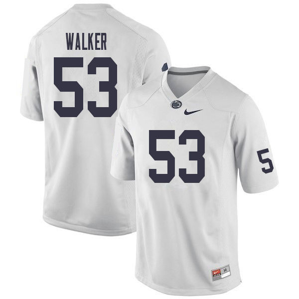 NCAA Nike Men's Penn State Nittany Lions Rasheed Walker #53 College Football Authentic White Stitched Jersey PBH3498SS